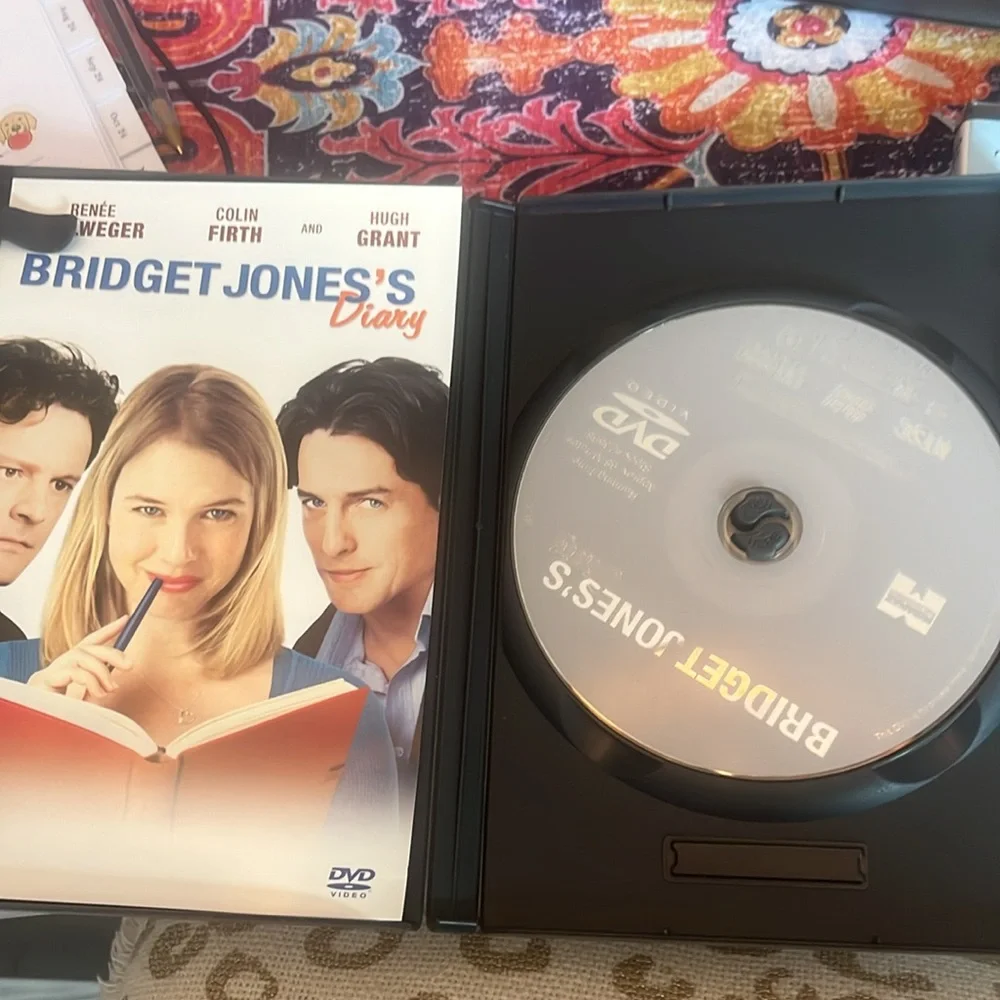 2 DVDs: The Backup Plan and Bridget Jones Diary